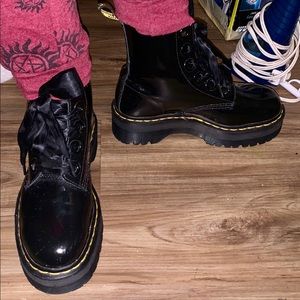 Patent Leather Dr Martens Airwalk w/Bouncing Soles